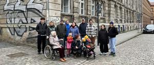 Die beiden Häuser in der Siefertstraße 5-8 sollen zwangsversteigert werden. Auch die Stadt Potsdam gehört zu den Gläubigern.