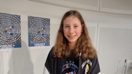 Enna Marwan ist Schülerin an der Karl-Foerster-Schule. 