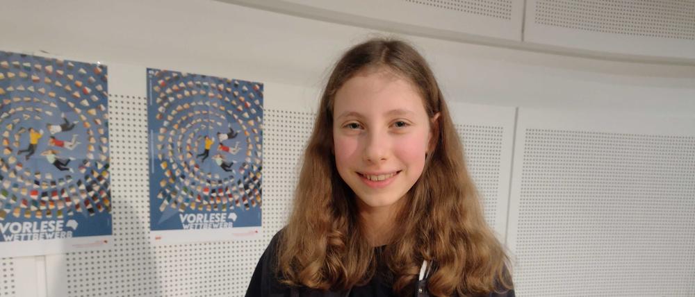 Enna Marwan ist Schülerin an der Karl-Foerster-Schule. 