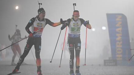 Justus Strelow und Vanessa Voigt waren am Ende weit weg von einer Medaille.