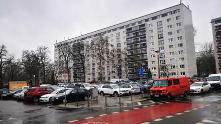 Der Parkplatz in der Koppenstraße soll zu einer Grünfläche werden.
