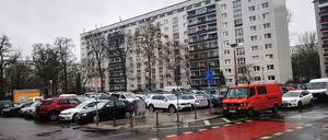 Der Parkplatz in der Koppenstraße soll zu einer Grünfläche werden.