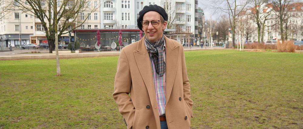 Der Filmregisseur Malte Wirtz ist soeben nach Wilmersdorf gezogen. Sein Film „Der dritte Gast“ kommt im März in die Kinos.
