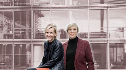 Mandatswechsel: Franziska Krumwiede-Steiner und Nina Stahr (rechts)