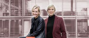 Mandatswechsel: Franziska Krumwiede-Steiner und Nina Stahr (rechts)