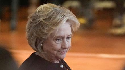 Hillary Clinton, früher US-Außenministerin und First Lady.  