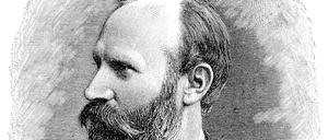 Heinrich Wilhelm Gottfried von Waldeyer-Hartz auf einem Holzschnitt von 1888. 