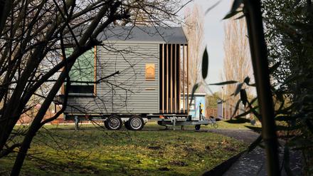 Coworken im Tiny Space im Volkspark Potsdam.