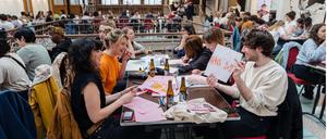 Drink & Draw: Das Comic-Museum in Brüssel lebt eine lebendige Comic-Kultur.