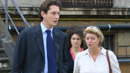 Es kracht zwischen Mutter und Sohn: Margherita Agnelli und ihr Ältester John Elkann im Jahre 2007.