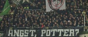 Hannovers Fans bewiesen am Freitag Humor.