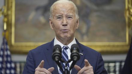 US-Präsident Joe Biden im Weißen Haus.