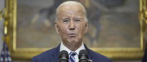US-Präsident Joe Biden im Weißen Haus.
