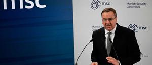 Bundesverteidigungsminister Boris Pistorius. 