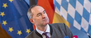 Hubert Aiwanger (Freie Wähler), stellvertretender Ministerpräsident, Wirtschaftsminister von Bayern und Bundesvorsitzender der Freien Wähler, unterstützt den Wahlkampf in Brandenburg.