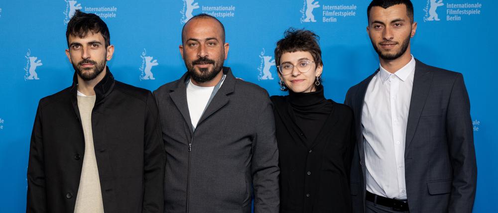 Das Team um „No Other Land“.