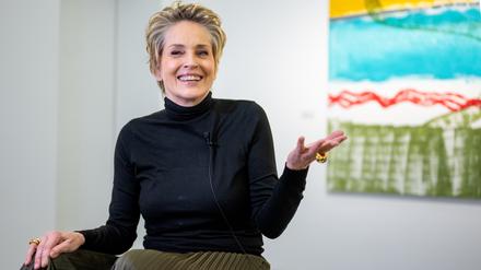 Berufung als Künstlerin. Bevor sie Schauspielerin wurde, hat Sharon Stone Malerei studiert.