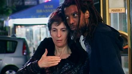 Christine Angot und Charly Clovis in „Une famille“. 