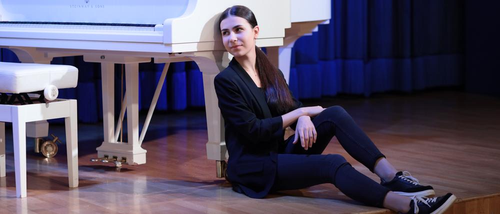 Solistin am Klavier: Alexandra Dovgan.