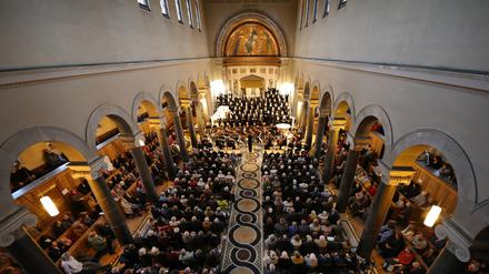 Der Oratorienchor in der Friedenskirche (Archivbild). 