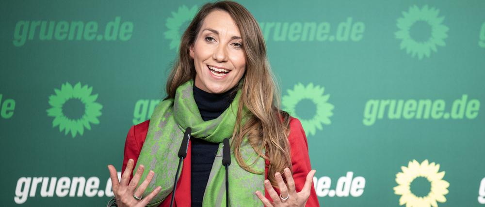 Emily Büning, politische Geschäftsführerin der Grünen.