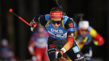 Vanessa Voigt war mit Platz fünf am Sonntag durchaus zufrieden.