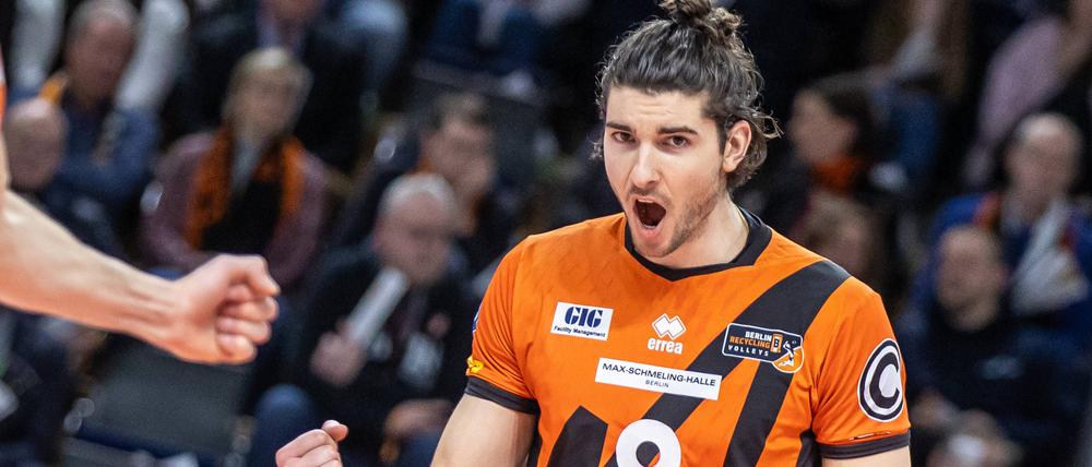 Außenangreifer Timothee Carle will es endlich bis ins Halbfinale schaffen. 