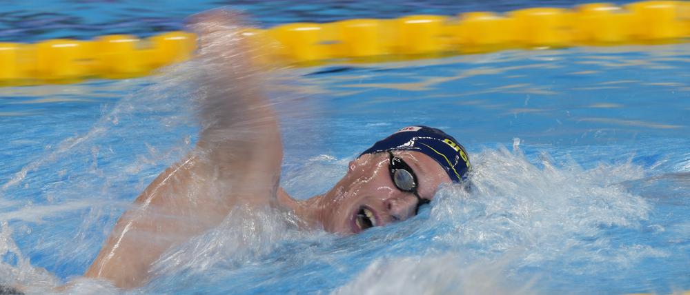 Florian Wellbrock überzeugte bei seinem letzten WM-Auftritt.