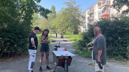 Derzeit ist auch Freiraumkonzept für das Viertel am Plänterwald in Arbeit.