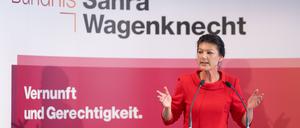 Parteivorsitzende Sahra Wagenknecht.
