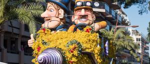 In Mandelieu-la-Napoule findet jedes Jahr der große Mimosenumzug an, auf dem alle Festwagen mit den Blüten geschmückt sind. 