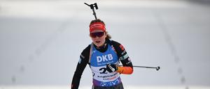 Selina Grotian gilt als großes Talent. Mit 19 Jahren gewann sie zusammen mit der Staffel Bronze.