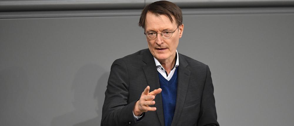 Karl Lauterbach muss um seine Klinikreform kämpfen.