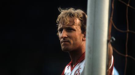 Herzensverein. Andreas Brehme im Trikot des 1. FC Kaiserslautern.  