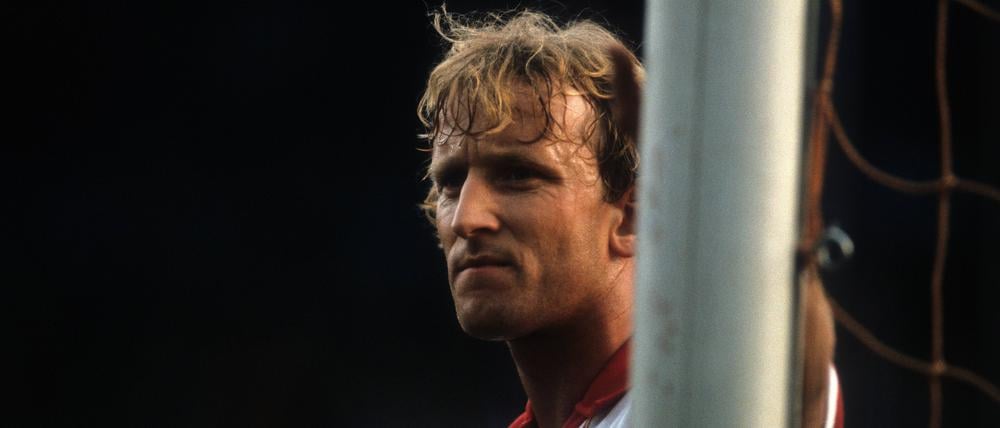 Herzensverein. Andreas Brehme im Trikot des 1. FC Kaiserslautern.