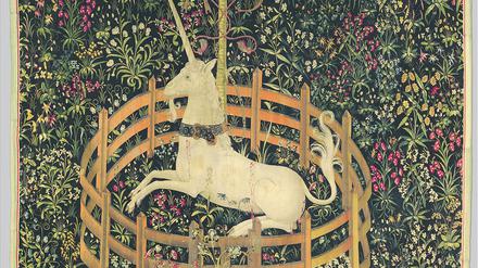 Begehrte Jagdtrophäe aus dem Reich der Mythen: Das Horn eines Einhorns galt als Wundermittel..