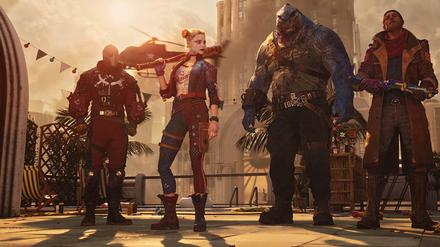 Vier Anti-Helden wie aus dem Bilderbuch: die Suicide Squad. 