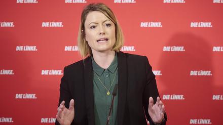 Clara Bünger, Bundestagsabgeordnete für die Linkspartei, ist im Rennen um die beiden Posten in der Gruppenführung gescheitert.
