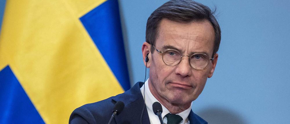 Schwedens Premierminister Ulf Kristersson.