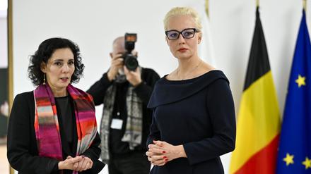 Julia Nawalnaja, die Ehefrau des verstorbenen russischen Oppositionsführers Alexej Nawalny.