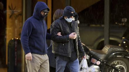 Der ehemalige FBI-Informant Smirnov verlässt am 20. Februar das Gerichtsgebäude in Las Vegas.