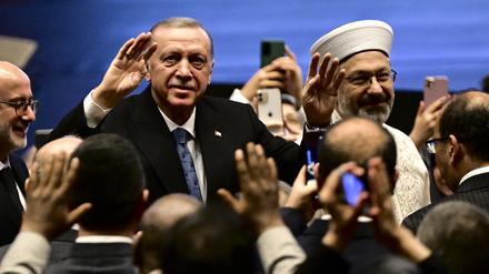 Der türkische Präsident Recep Tayyip Erdoğan wird am Montag 70 Jahre alt. 