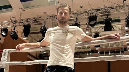 Kann sich entspannen. Boxer Mohamad Mardenli. 
