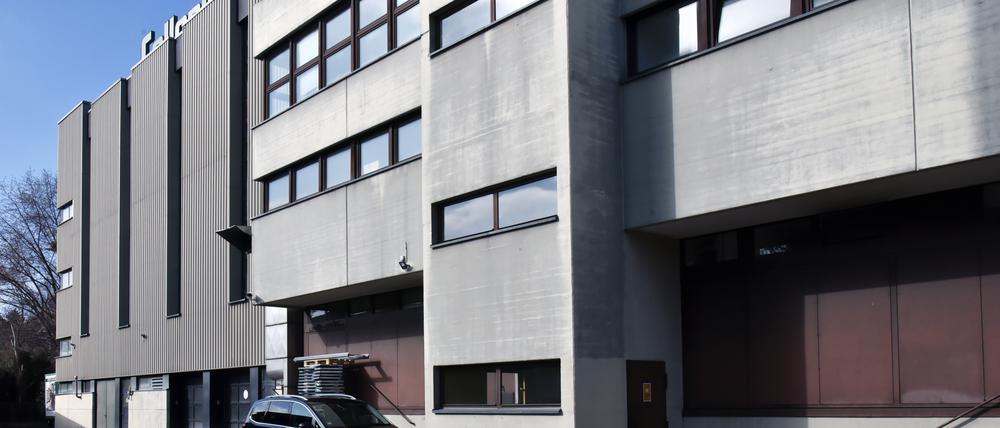Klassiker: Das Firmengebäude der Firma Collonil in Berlin Wittenau.