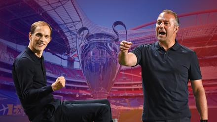 Thomas Tuchel und Hansi Flick standen sich 2020 im Champions-League-Finale gegenüber.