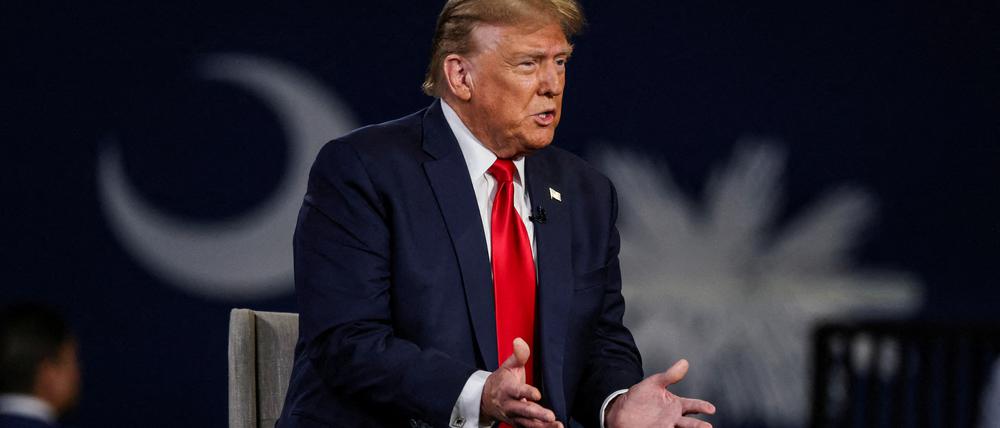 Der ehemalige US-Präsident Donald Trump steht finanziell unter Druck.