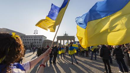 Ukrainer in Deutschland fragen sich, welche Partei die Interessen ihres Landes am ehesten vertritt.