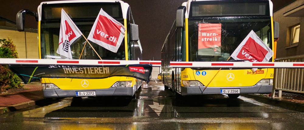 Am 2. Februar wurde der Personennahverkehr bundesweit bestreikt, am 1. März ist es wieder so weit.