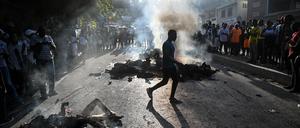 Bandengewalt auf Haiti.