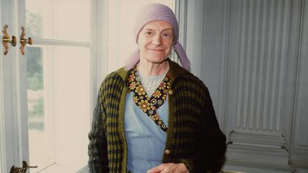 Charlotte von Mahlsdorf 1992 in ihrem Gründerzeitmuseum